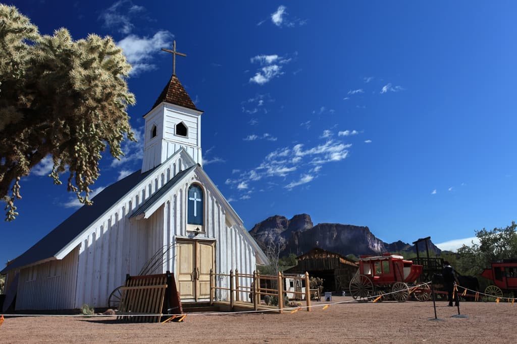 Church at Superstition Mountain Museum