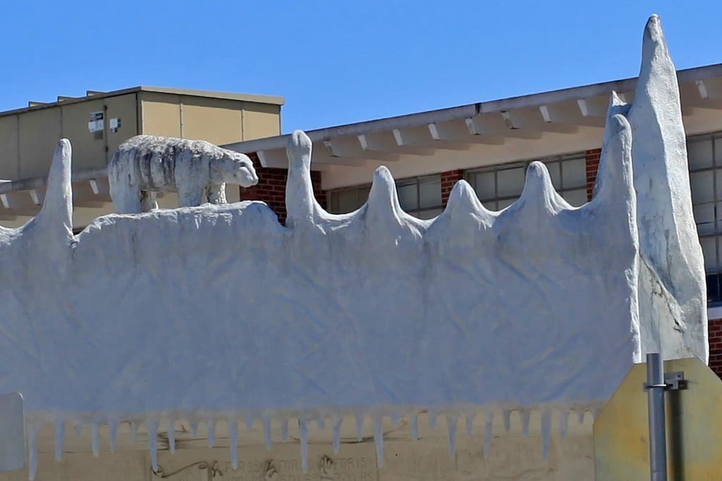 Ice House Polar Bear