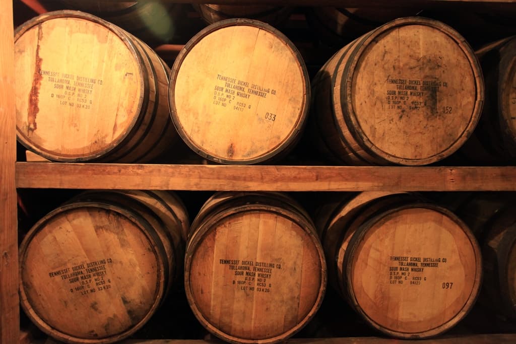 George Dickel Barrels