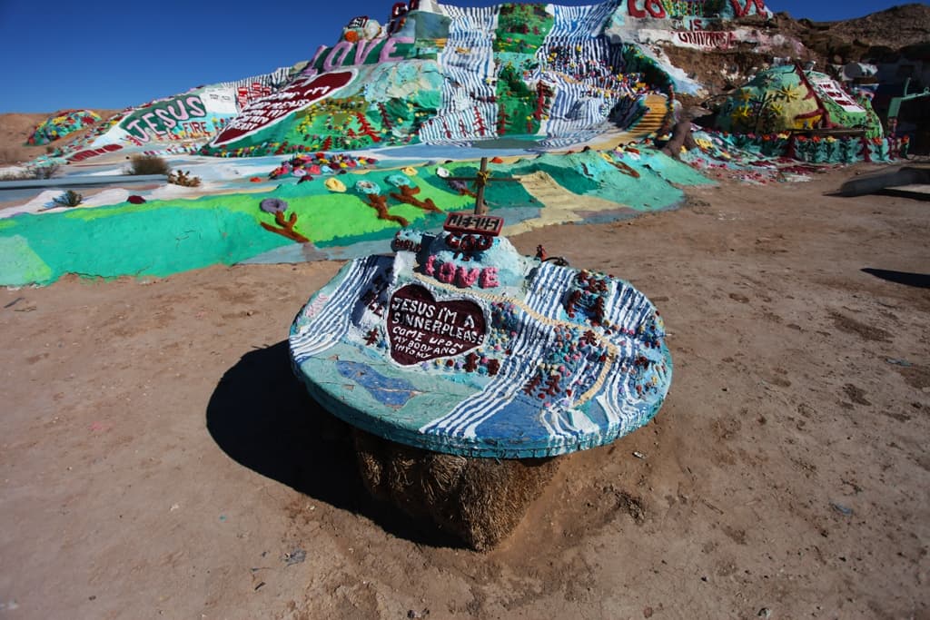 Salvation Mountain in Miniature