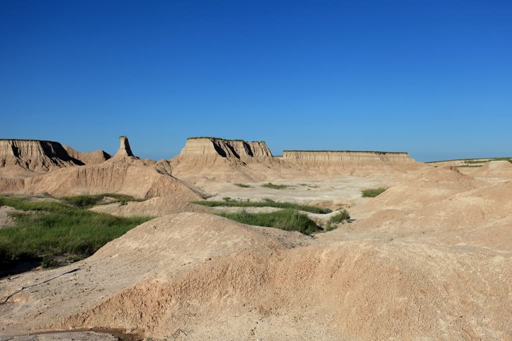 Badlands Mesas