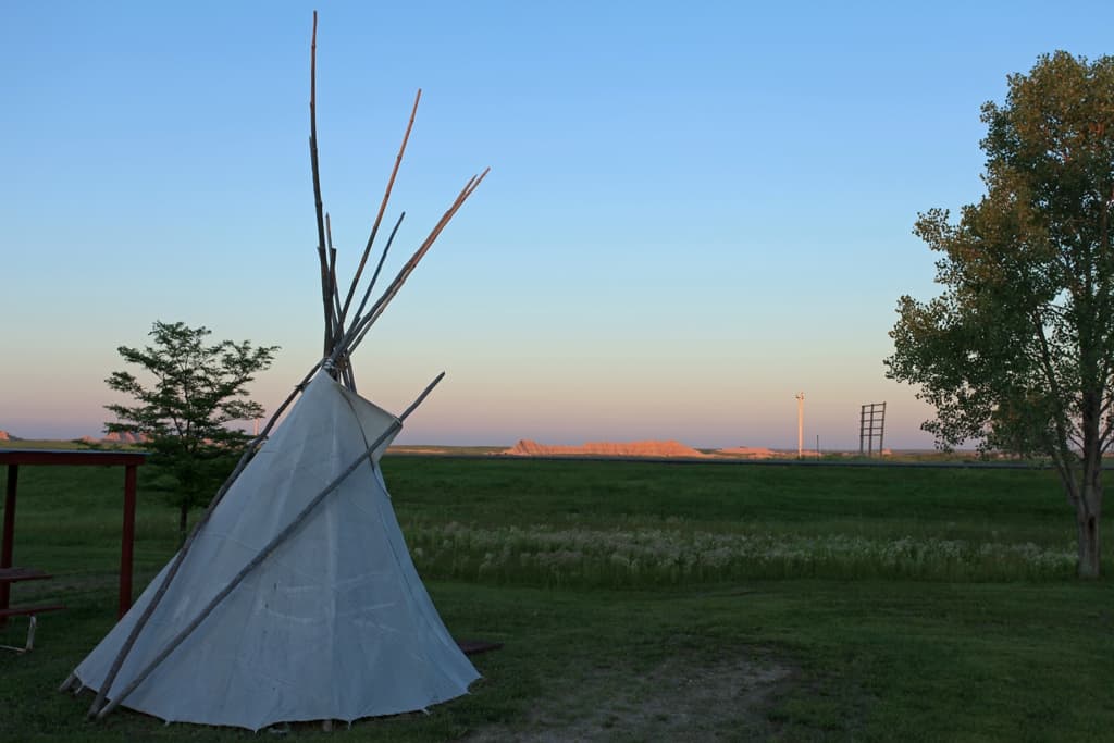 Badlands Teepee