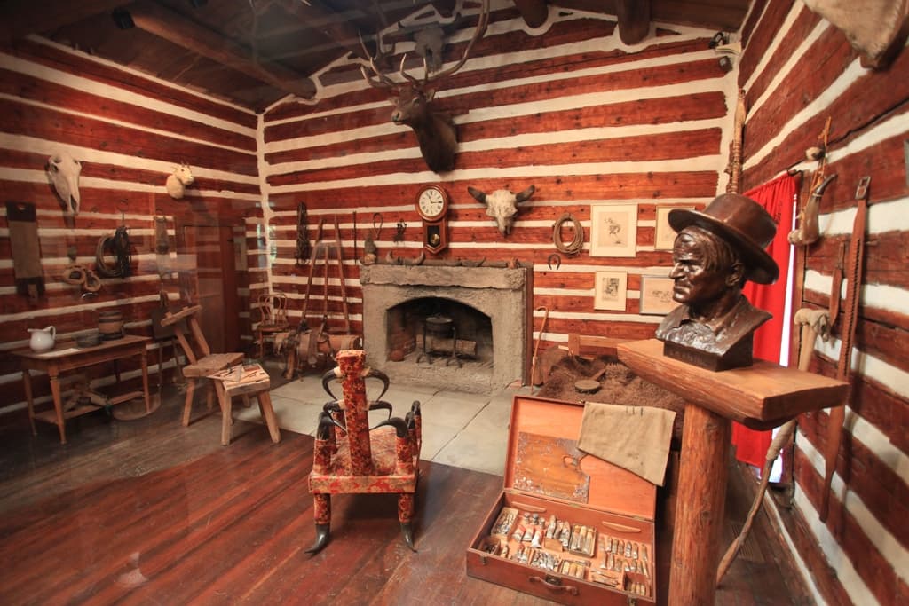 Charlie Russell's Studio Interior