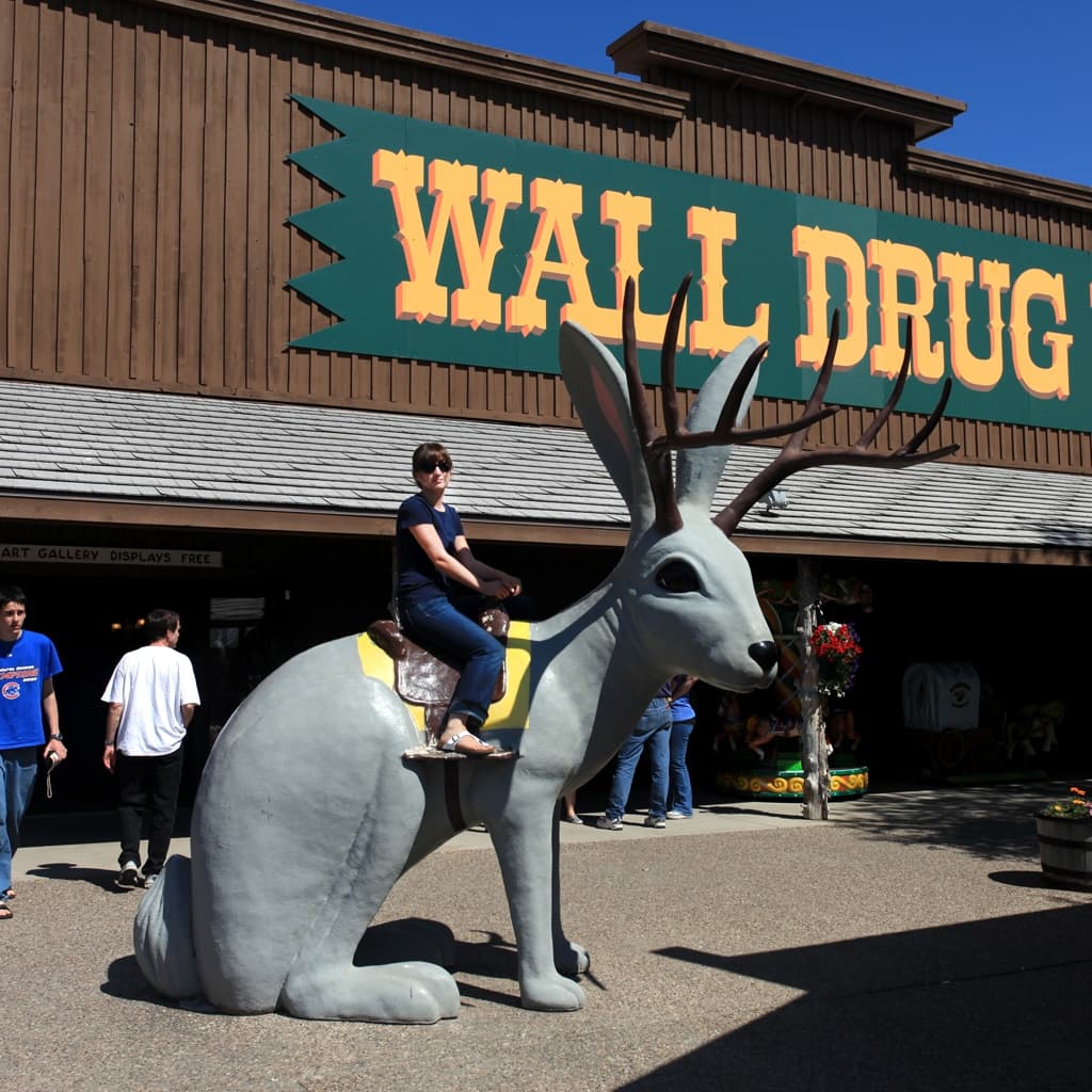 Alana on a Jackalope