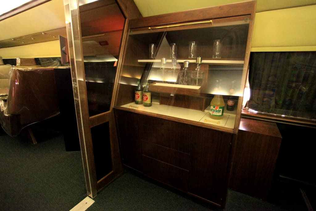 The Bar on Elvis' Jet