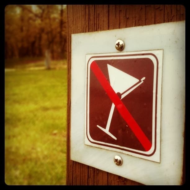 No Drinking and Camping