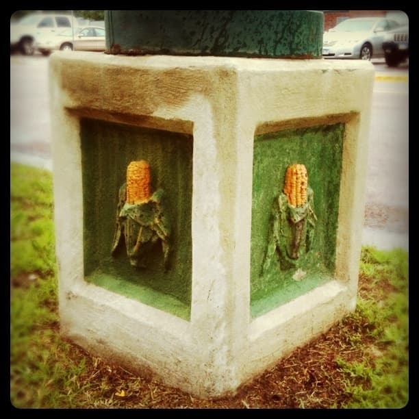 Corn Lamp Posts