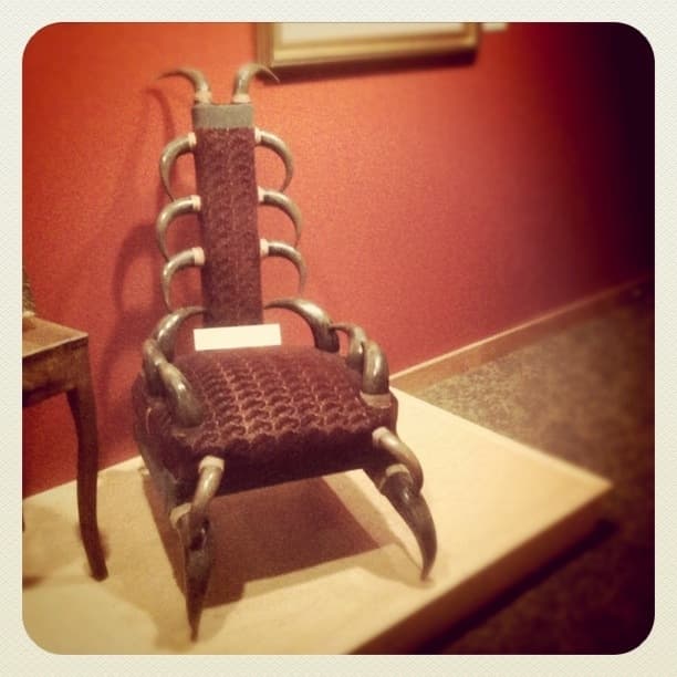 Buffalo Horn Chair