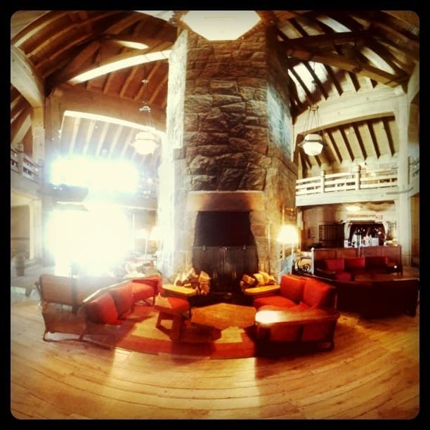 Timberline Lodge Fireplace
