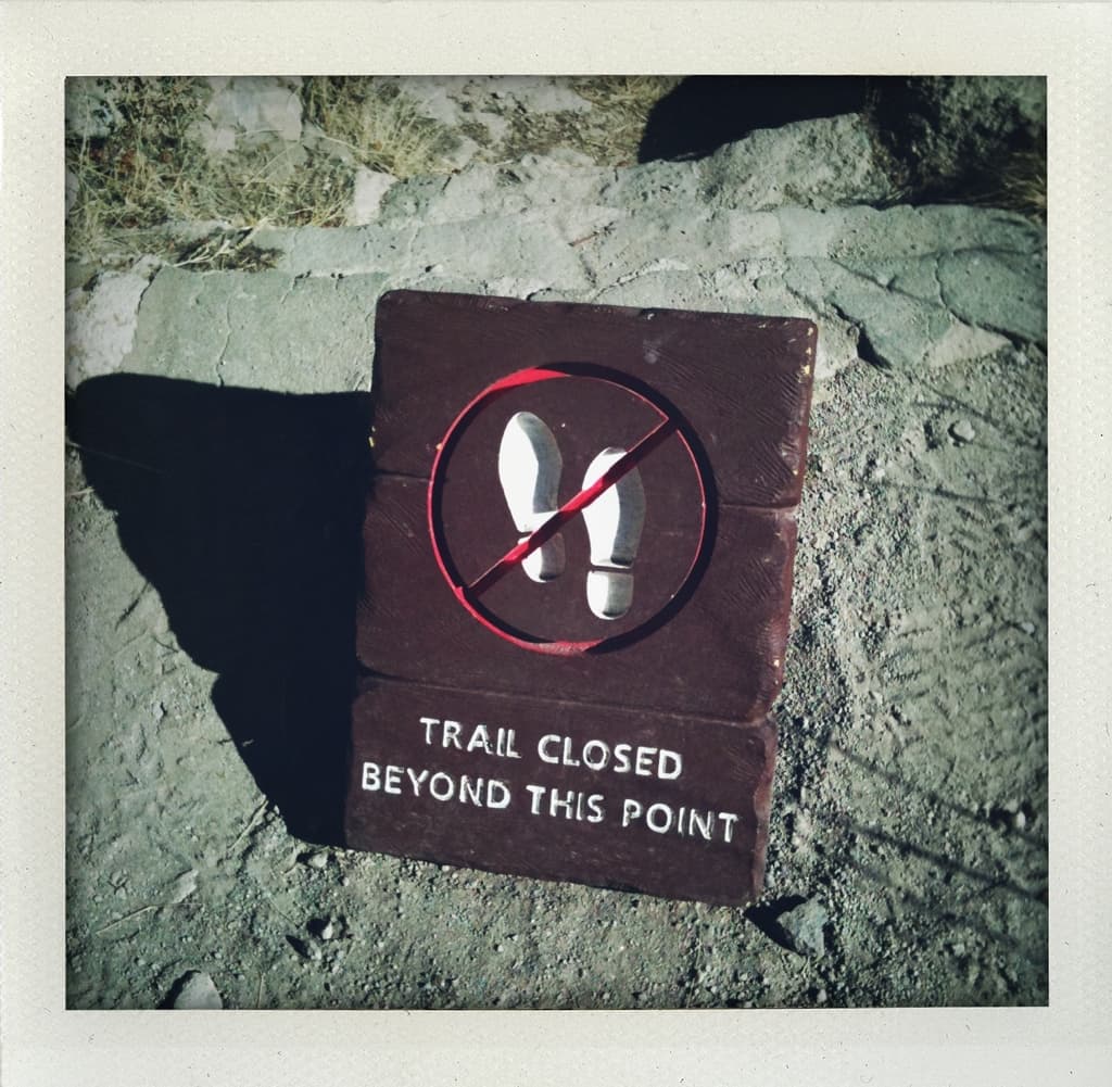 trail closed