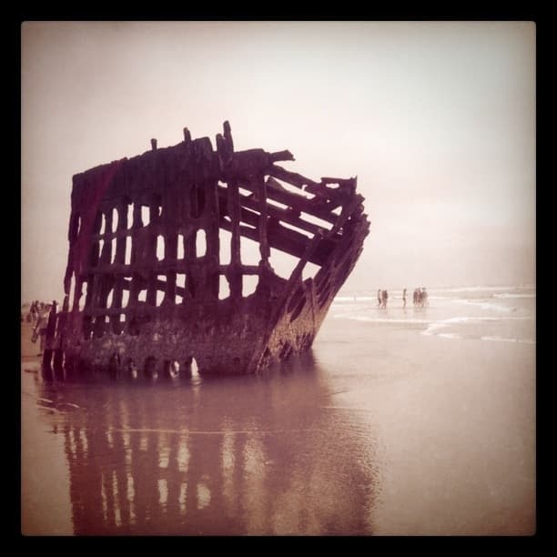 Wreck of the Peter Iredale