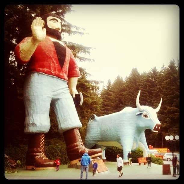 Paul Bunyan and Babe