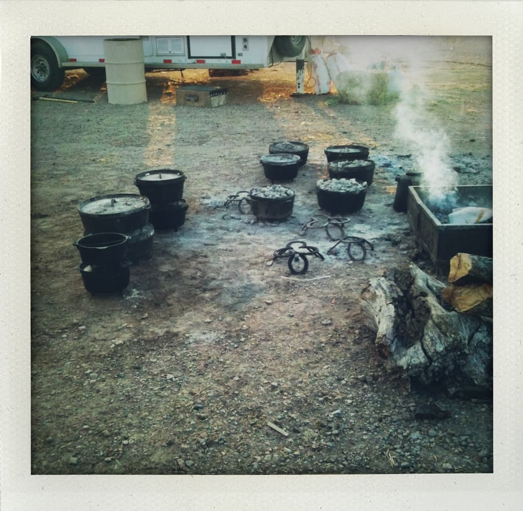 dutch oven dinner in texas