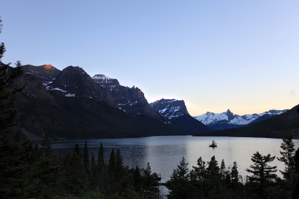 Wild Goose Lake at Sunset