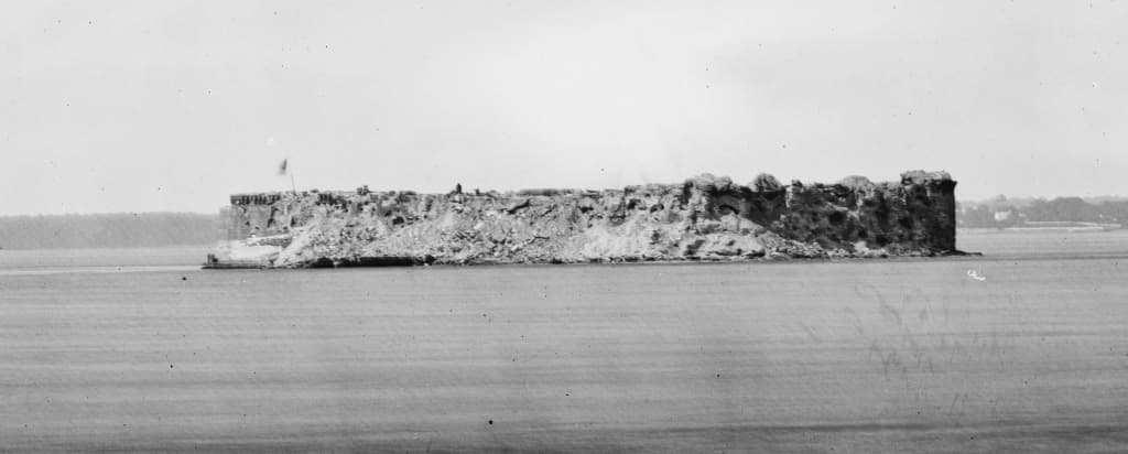 Ft Sumter at the End of the War