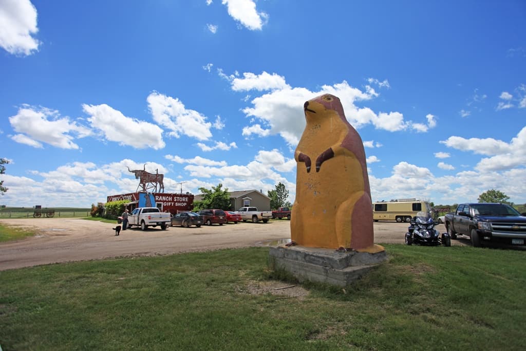 12 Foot Tall Concrete Prairie Dog